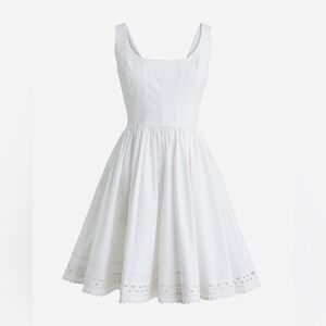 j crew fit and flare mini dress Gray Marled Fit-and-Flare Mini Dress